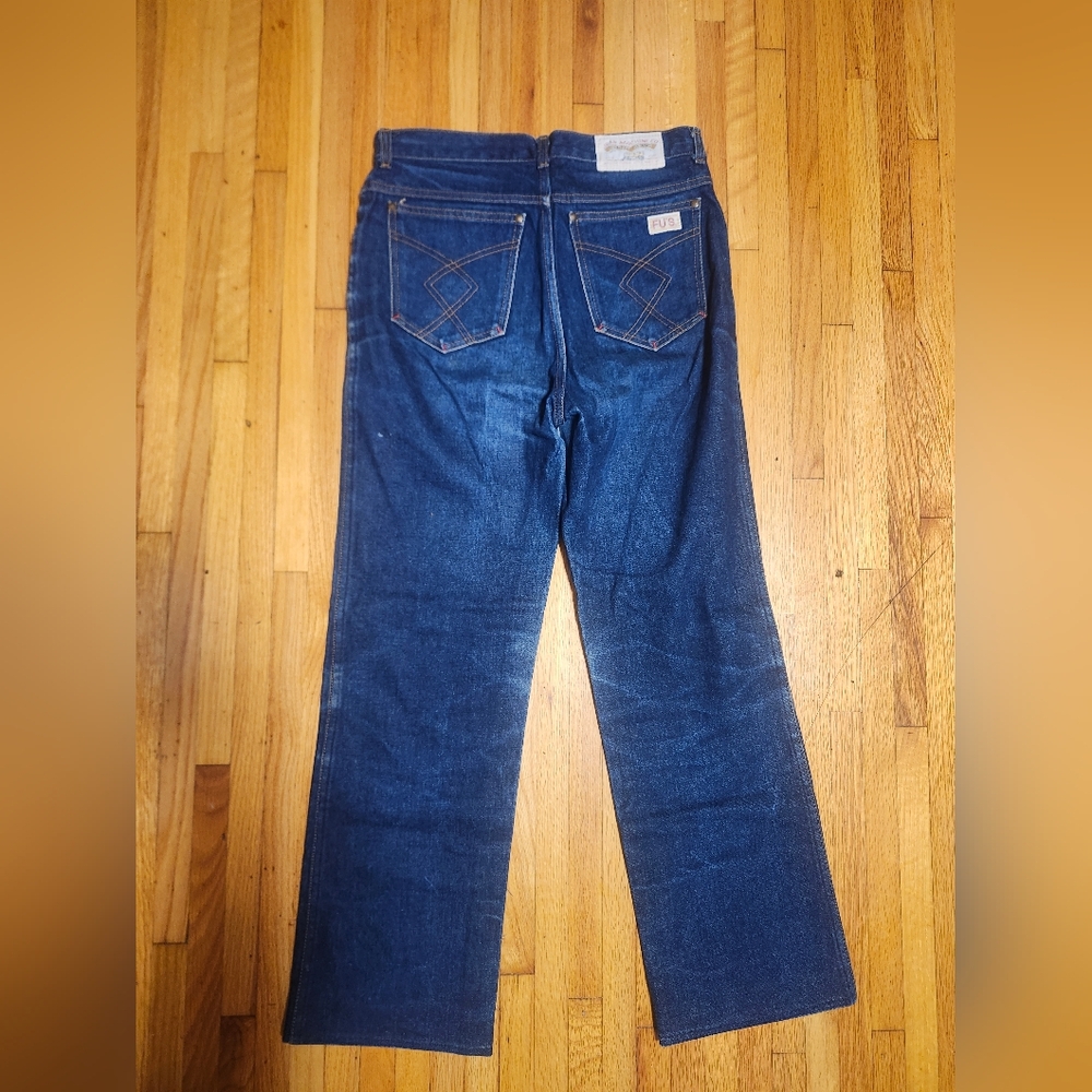 Men's Straight Leg Jeans - Blue